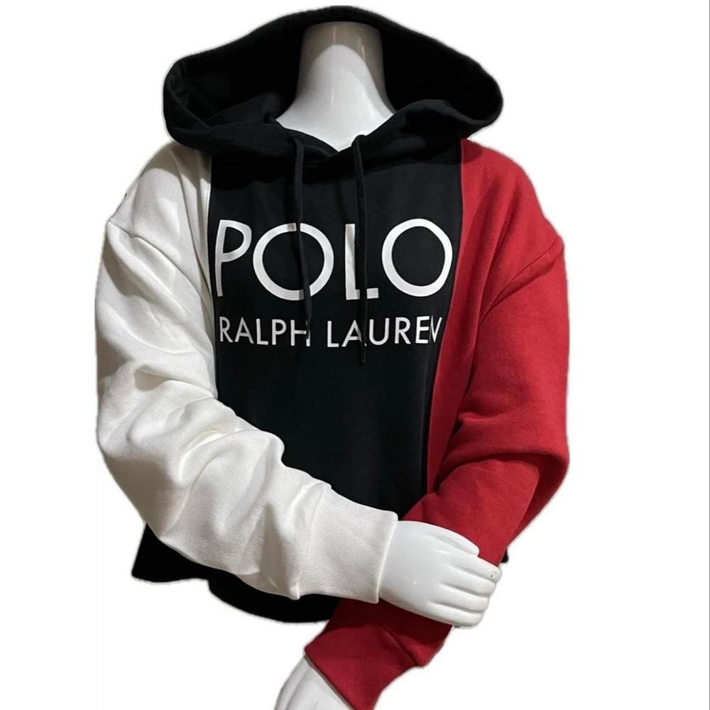 COPY - Polo Ralph Lauren Hoodie Black White & Red